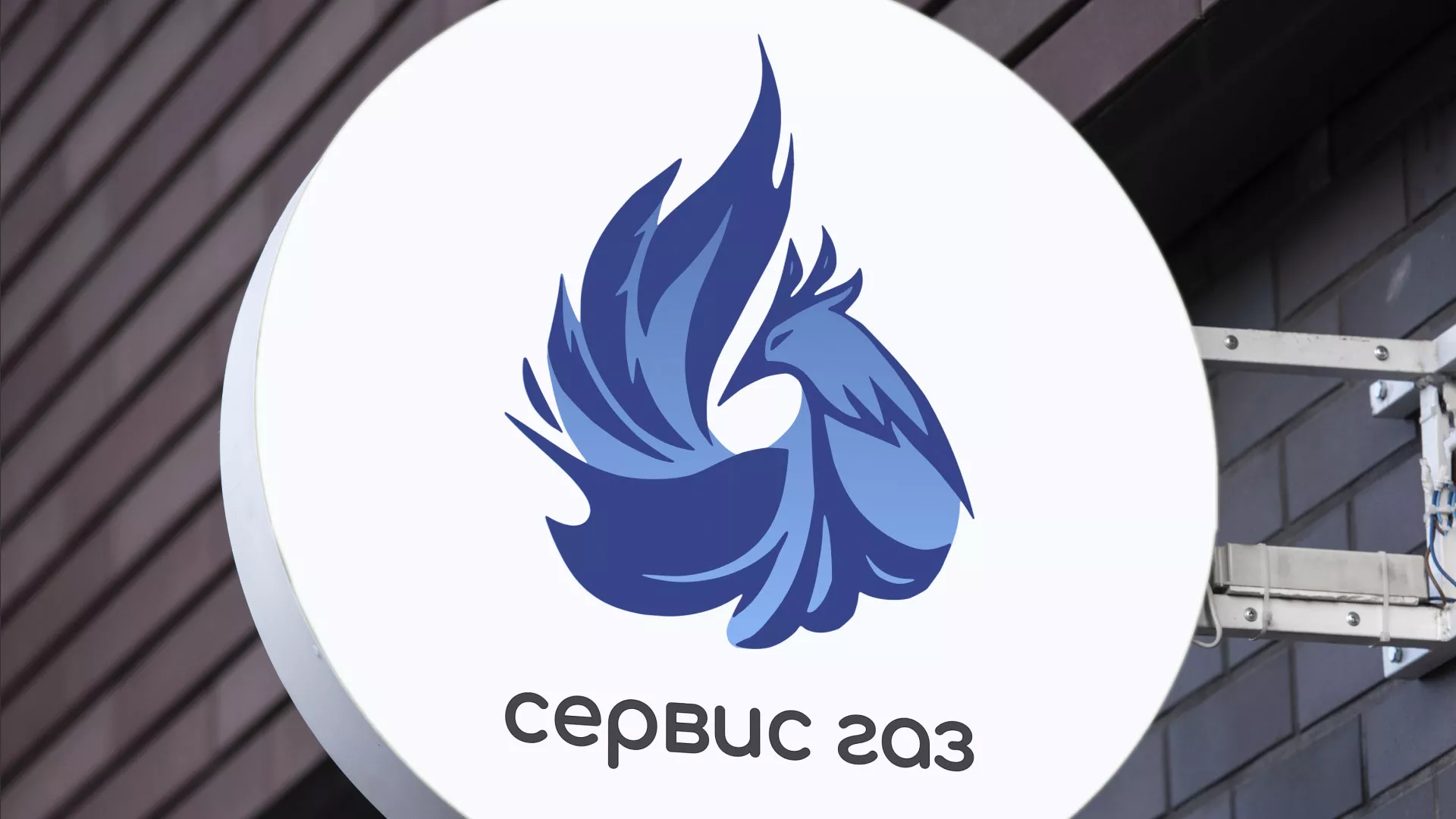 Создание логотипа «Сервис газ» в Киржаче